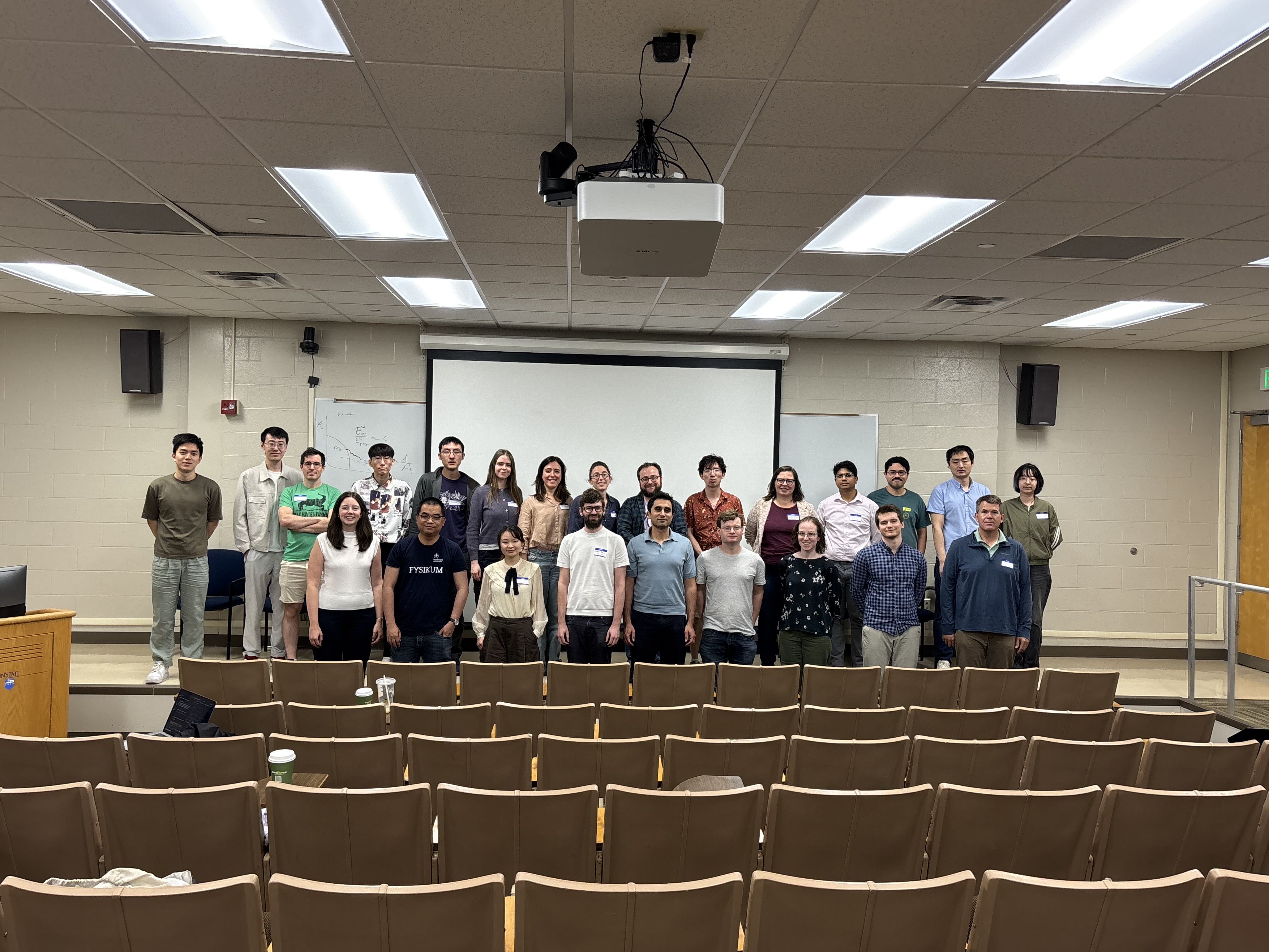 Group picture of participants during the MACROS 2026 Workshop